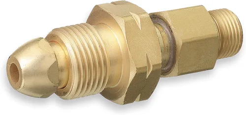 Vista 11 de SÜA - Adaptador de Acetileno - CGA-200 (Tamaño Cilindro MC) a CGA-300 (Regulador Comercial)