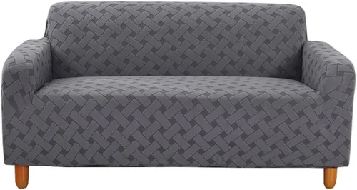 Vista 30 de Fundas elásticas para sofá de 1/2/3/4 plazas, funda para sofá biplaza/sillón, funda de sofá modular en forma de L, protector universal de muebles