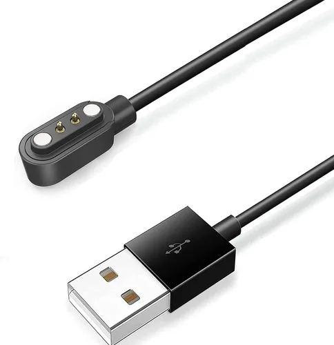 Vista 3 de Compatible con el cargador de reloj inteligente MILOUZ, cargador de repuesto de cable de carga USB magnético compatible con reloj MILOUZ IDW19 de 2