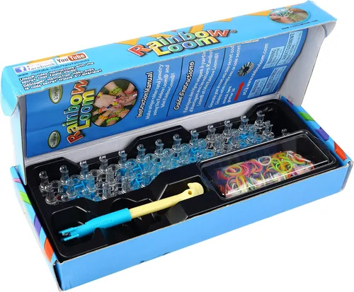 Vista 6 de Rainbow Loom Combo con dijes Loomi-Pals y el original R0001