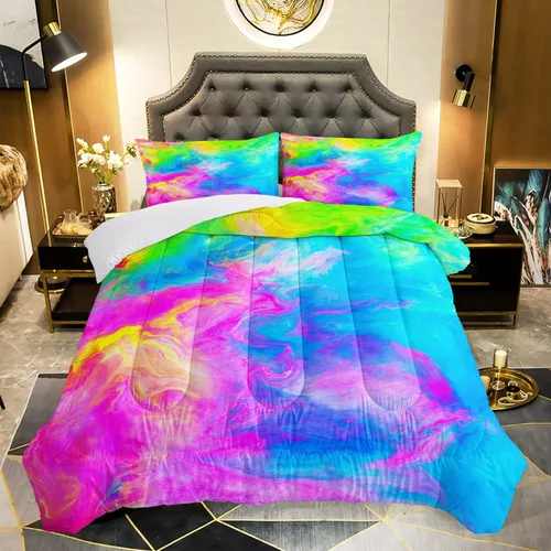 Vista 13 de Ailonen Juego de ropa de cama para videojuegos, tamaño Queen, edredón de 3 piezas y 2 fundas de almohada con tema de control de videojuegos