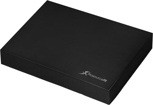 ProsourceFit Almohadilla de equilibrio de ejercicio, alfombrilla de espuma acolchada antideslizante y rodillera para entrenamiento de fitness y