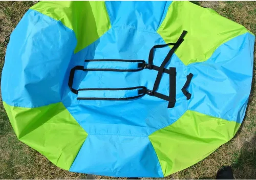 Vista 4 de Paramotor Parapente bolsa de embalaje rápido anti agua que salpica el bolso del parapente