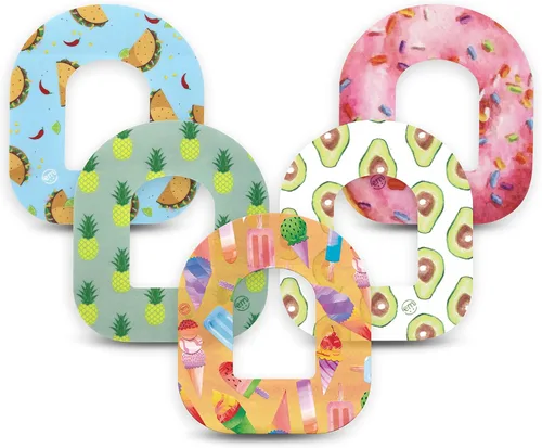 Vista 29 de ExpressionMed - Parches adhesivos para Omnipod (paquete de 5) - Impermeables y resistentes al sudor, cubiertas de sensor que no se deshilachan