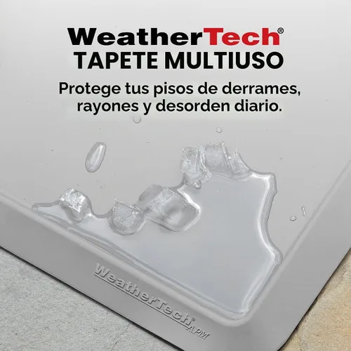 Vista 3 de WeatherTech Tapete multiusos para la vida cotidiana, 15 x 24 pulgadas, universal, color negro
