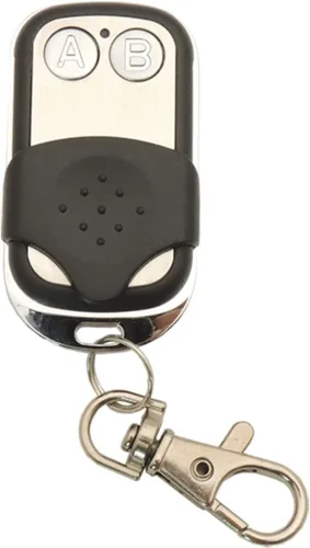 Vista 4 de DieseRC 3pcs Control remoto 1527 código de aprendizaje inalámbrico Control remoto transmisor llavero 433Mhz 2 botones, para uso con receptor DieseRC