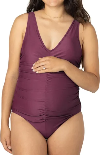Kindred Bravely Traje de baño de maternidad de una pieza Gathered Trajes de baño de maternidad para mujer
