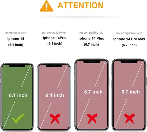 Vista 2 de KIHUWEY Compatible con iPhone 14 Funda Cartera con Soporte para Tarjeta de Crédito, Flip Cuero Premium Cierre Magnético Soporte Funda Protectora