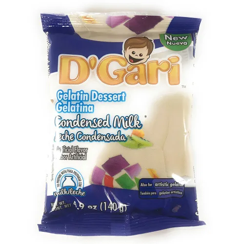 Vista 2 de D'Gari Gelatina Postre Leche Condensada - Leche Condensada 4.9 oz - Paquete de 5