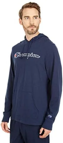Vista 3 de Champion Men's Long Sleeve T-Shirt Hoodie (Retired Colors)