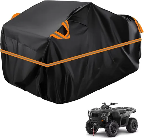 Vista 120 de Cubierta para ATV impermeable compatible con Arctic Cat H1 EFI TRV Cruiser 4x4 2011, cubierta de 210D para vehículos de 4 ruedas, cubierta para quad
