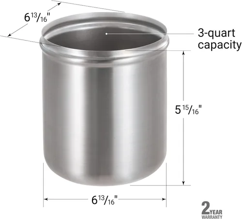 Vista 4 de Server Productos Recipiente de 3 cuartos para condimentos Salsas o aderezos calentados, Acero inoxidable, Modelo 94009, Productos compatibles