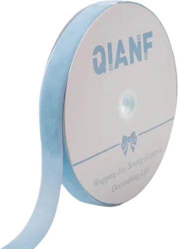 Vista 77 de QIANF Cinta de terciopelo, carrete de 1 1/2 pulgadas por 25 yardas (rojo)