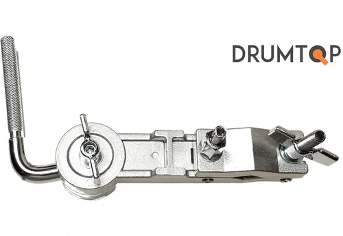 Vista 3 de CBM-1000 - Soporte de campana con barra en L - Abrazadera de tambor de longitud y ángulo ajustables