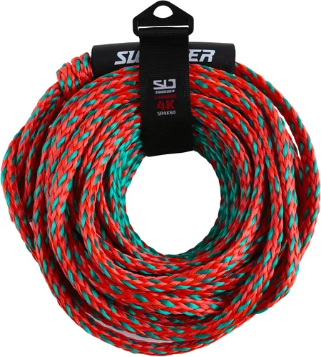 Vista 6 de Swonder Cuerdas de remolque de 2 secciones para tubería, 1-4 cuerdas de 60 pies para tubos remolcables