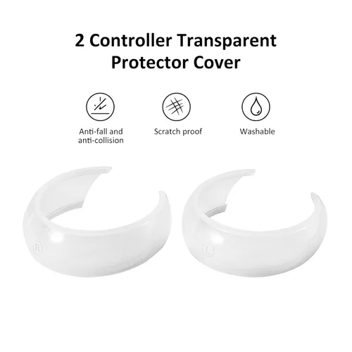 Vista 4 de 2PCS Golf Club Adapter Handle Attachment for Oculus Quest 2 Right and Left Compatible with Meta Quest 2 VR Golf Grip Extension Accessories