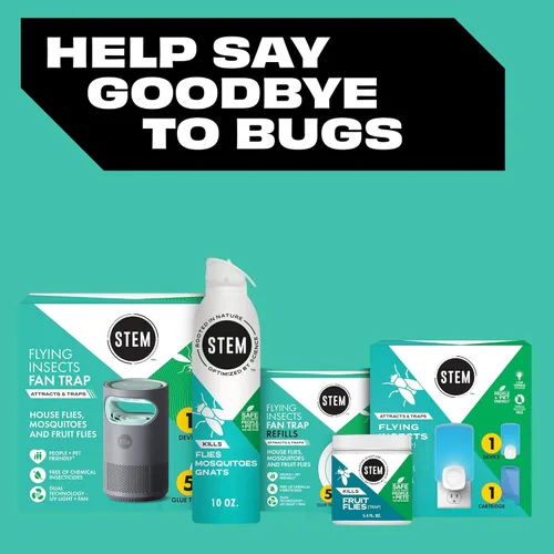 Vista 7 de Trampa para Moscas de la Fruta STEM: Atrapamoscas con Extractos Botánicos; 5.4 fl oz (Paquete de 1)