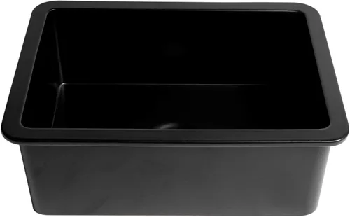 Vista 12 de ALFI brand ABF2718UD-BM - Fregadero de cocina, negro mate