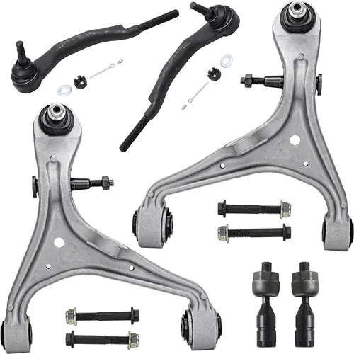 Vista 44 de Detroit Axle - Kit de extremo delantero para Ford 2009-2014 F-150 2007-2017 Expedition Lincoln Navigator, 2 brazos de control superiores