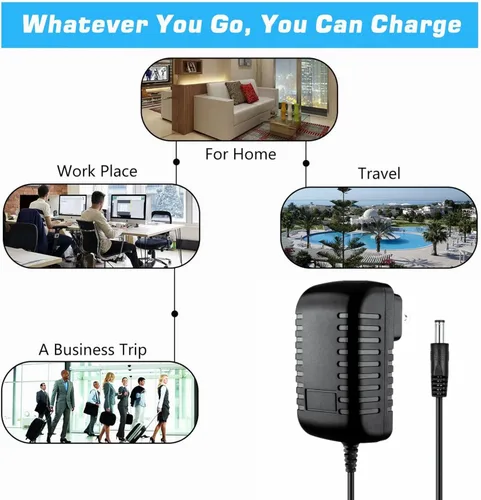 Vista 5 de Adaptador AC/DC de 6 voltios para el cargador de fuente de alimentación InLighten Ingenuity Cradling Swing