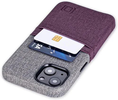 Vista 18 de Dockem Funda tipo cartera para iPhone 13 con placa metálica integrada para montaje magnético y 2 bolsillos para tarjetas de crédito: Luxe M2, piel