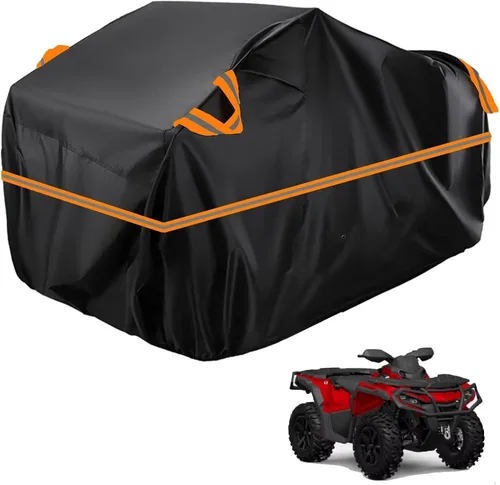 Vista 99 de Cubierta para ATV impermeable compatible con Arctic Cat H1 EFI TRV Cruiser 4x4 2011, cubierta de 210D para vehículos de 4 ruedas, cubierta para quad