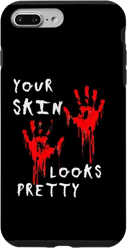 Vista 9 de Funda para iPhone 14 Pro Max Your Skin Looks Pretty True Crimen Serial Asesino Murderino