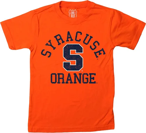 Vista 119 de Wes and Willy Camiseta de algodón orgánico de manga corta para niños de la NCAA