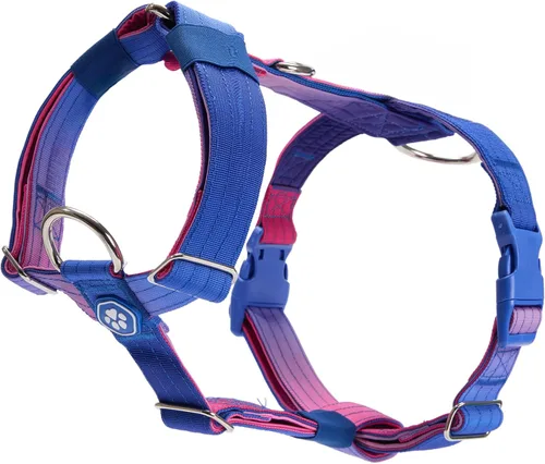Vista 10 de Spark Paws Arnés sin tirones para perro con asa para perros grandes, arnés resistente para razas grandes y fuertes, ajustable, diseño halter