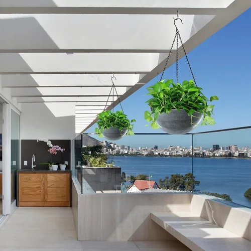 Vista 4 de Cadenas colgantes para macetas, comederos de pájaros, cestas colgantes negras de 19.3 pulgadas, juegos de cadenas para linternas