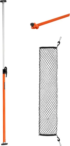 Vista 13 de VEVOR Barra de Carga, Barra de Cama de Camión Ajustable de 40" a 73", Barra Estabilizadora de Carga de Acero Resistente con Capacidad de 220 lbs