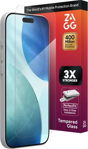 Vista 20 de ZAGG Glass+ Protector de pantalla para iPhone Xs MAX - Cristal templado de alta definición - InvisibleShield - Protección contra impactos y arañazos