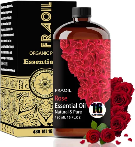 Vista 27 de Amber Essential Oil, Amber Oil 4 Fl Oz 120ML for Diffuser Humidifier Yoga Cleaning DIY Candle Soap Making Essential Oils