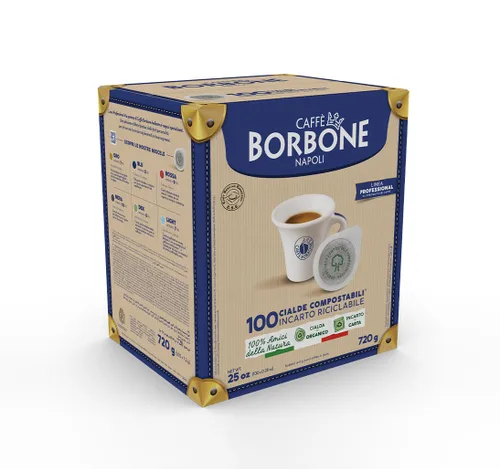 Vista 5 de Caffè Borbone ESE Espresso Pods - El verdadero café italiano tradicional de Nápoles - Hecho en Italia