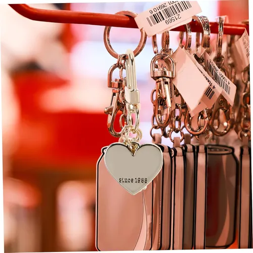 Vista 7 de Llavero con forma de concha para niñas, regalo para mujer, con forma de corazón de perla