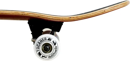 Vista 5 de Yocaher Patinetas completas punked de 7.75 pulgadas o 8.25 pulgadas o formas Mini Cruiser o Micro Cruiser - Serie Pika, Candy y Chimp