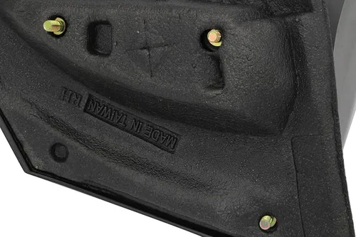 Vista 4 de Para Honda Civic Coupé 2006 2007 2008 2009 2010 2011 Manual texturizado negro retrovisor de puerta lateral Pasajero derecho