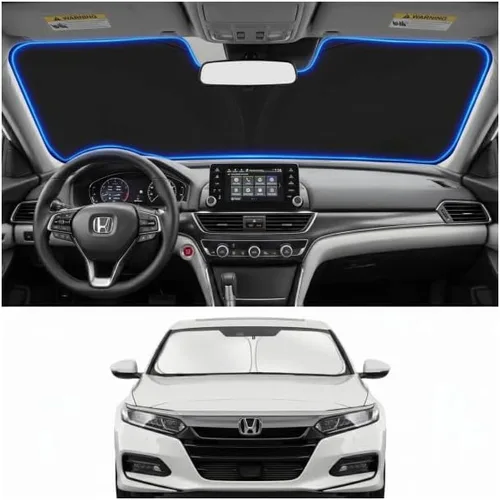 Vista 53 de Parasol para parabrisas para BMW X1 E84 2016-2024 2025, accesorios – Cubierta de parasol para parabrisas de ventana delantera, ajuste personalizado