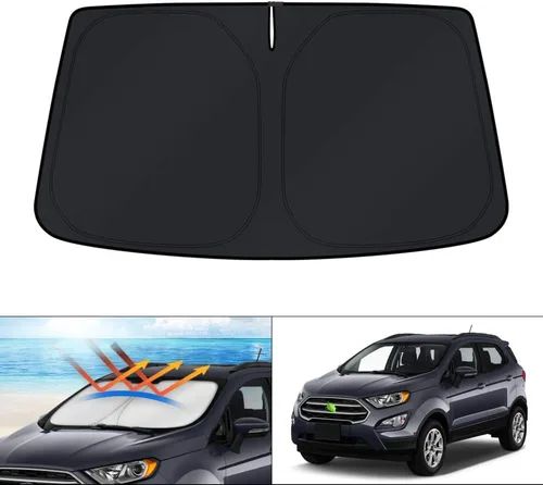 Vista 219 de KUST - Parasol personalizado para parabrisas de Mazda 3, accesorio a medida para Mazda 3 Hatchback/Sedan 2014-2025 2026, cubre ventanas, visera
