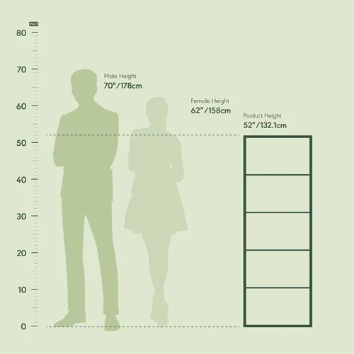 Vista 109 de Furinno - Estantería de cubos de 5 niveles serie Luder para libros y almacenamiento, color roble francés