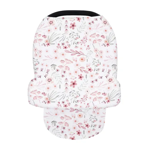 Vista 8 de Funda de lactancia para recién nacido, multiuso, para cochecito de bebé, unisex, para bebé, niño y niña (animal 2)