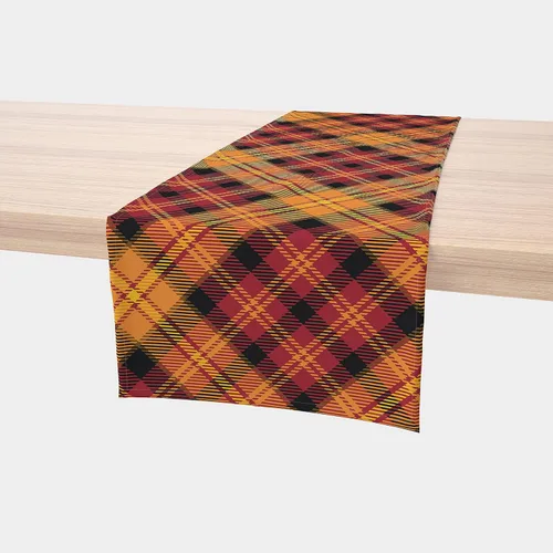 Vista 4 de Fabric Textile Products Servilletas de tela de cosecha de otoño Cuadros de 18 x 18 pulgadas Resistente a las manchas para un fácil cuidado 0