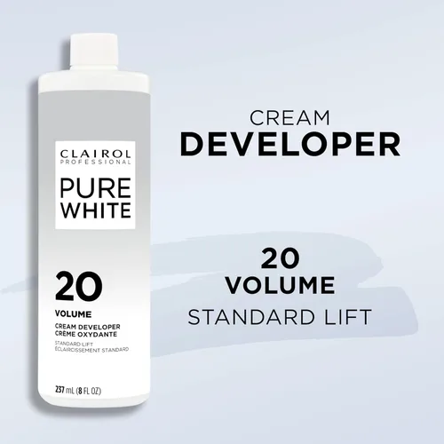Vista 3 de Clairol Professional Clairoxide Pure White - Desarrollador de crema de 20 volúmenes, 8 onzas líquidas (paquete de 1)
