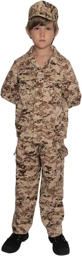 Vista 4 de Disfraz militar para niños disfraz del ejército disfraz de soldado
