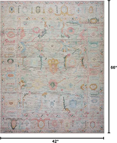 Vista 77 de Loloi Alfombra Elysium Multi/Fiesta de 7'-6" x 9'-6