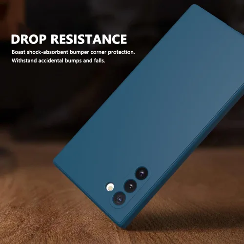 Vista 510 de Funda para Samsung Galaxy Note 8, color negro, resistente a los arañazos con tacto suave, delgada funda delgada para Samsung Galaxy Note 8