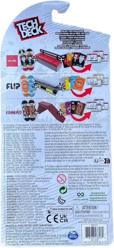 Vista 2 de TECH DECK Sk8shop Bonus Pack Mini Finger Skateboard Multi Pack Serie 2022 (Flip (VS Pack))