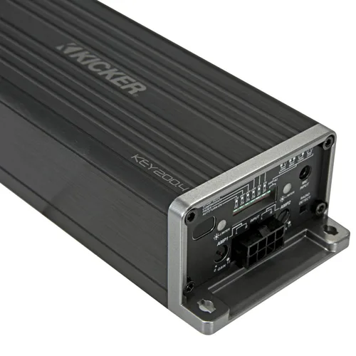 Vista 6 de Kicker 47KEY2004 Key 4-Canal DSP Amplificador Inteligente, 4x50W