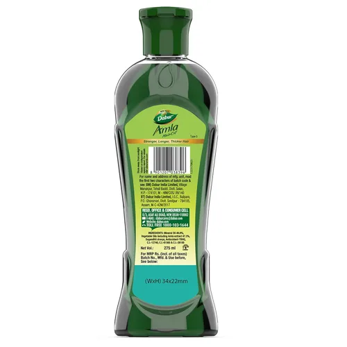 Vista 6 de Dabur Aceite para el cabello Amla 9.3 fl oz