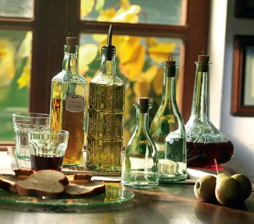 Vista 6 de Bormioli Rocco Country Home Helios - Botella de aceite, 8 onzas